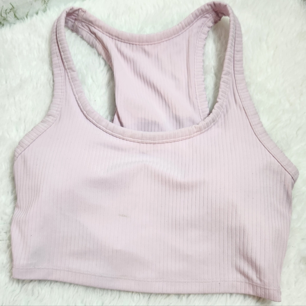 All In Motion Ribbed Sport Bra Crop Tank
